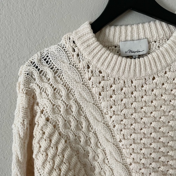 3.1 Phillip Lim Chunky Wool Sweater - Picture 2 of 11